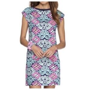 Lilly Pulitzer Dress Womens  Behind The Gates Robyn Mini Dress Pima Cotton Sz S